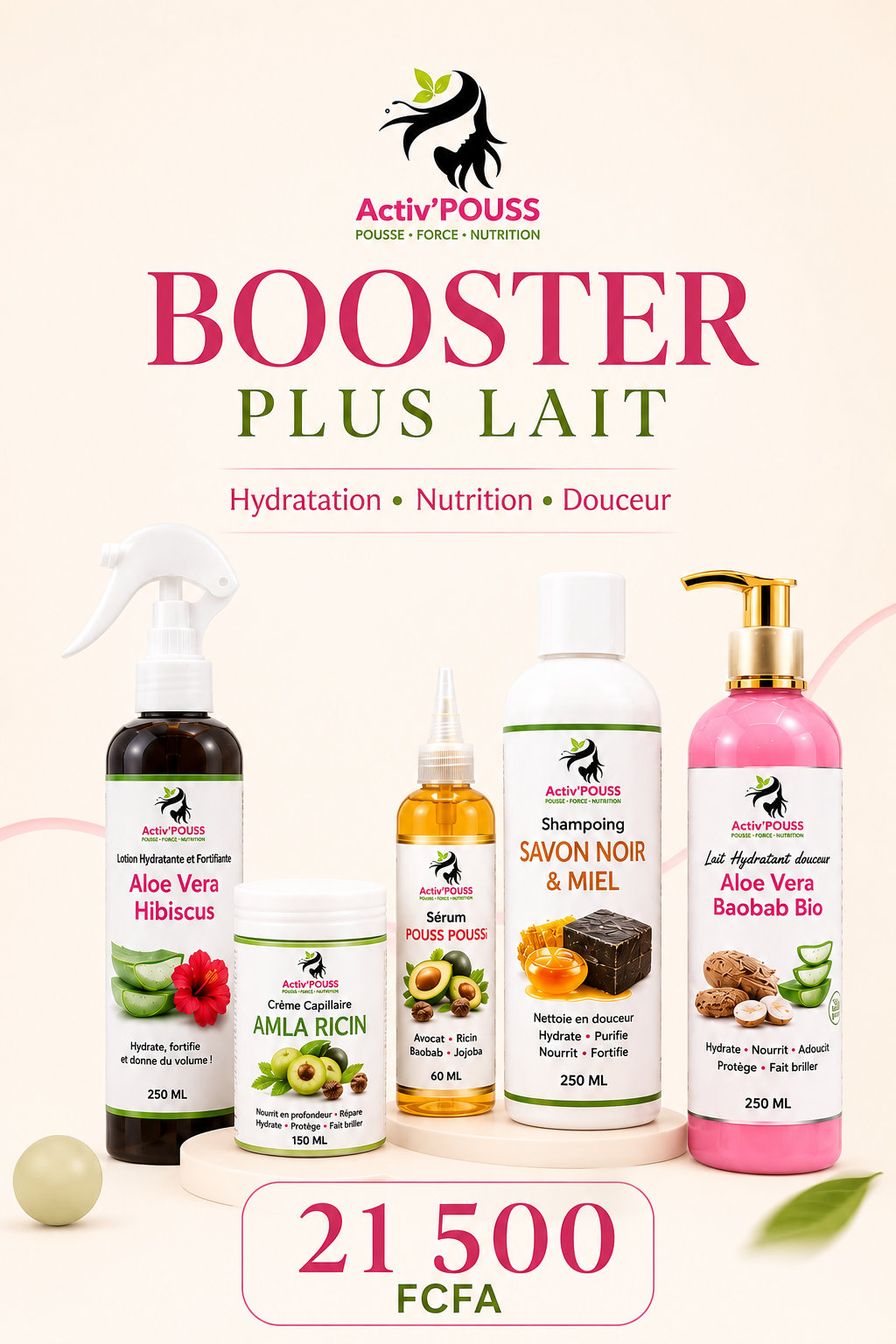 Booster Plus Lait Activ’POUSS