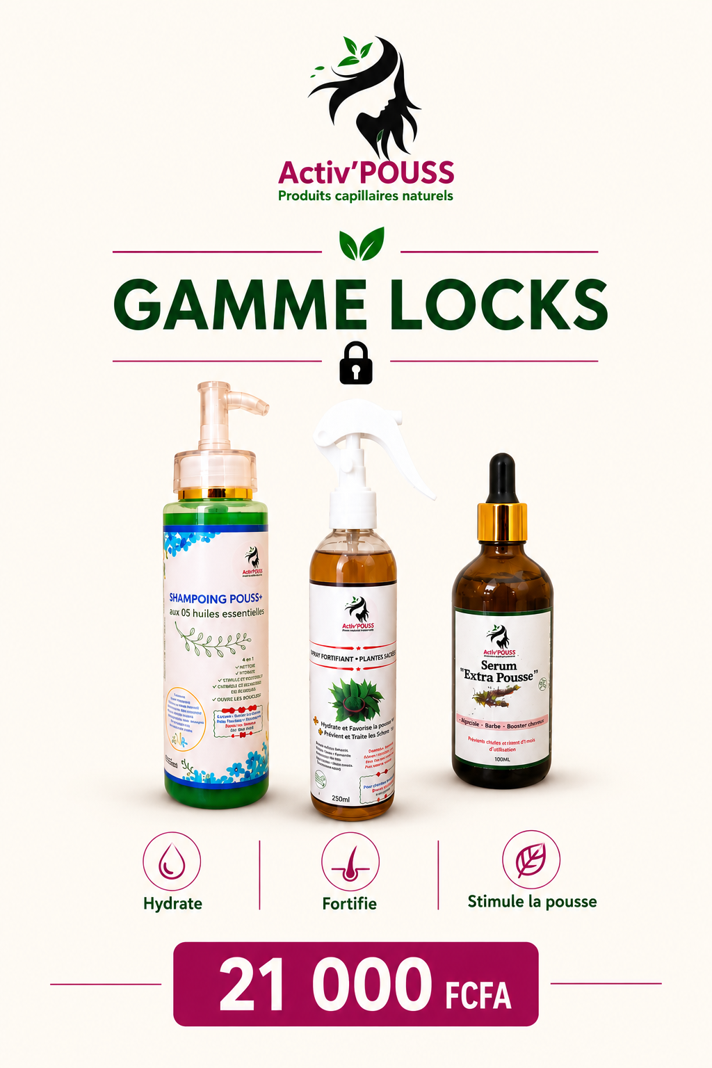 Gamme Gamme Locks Activ’POUSS