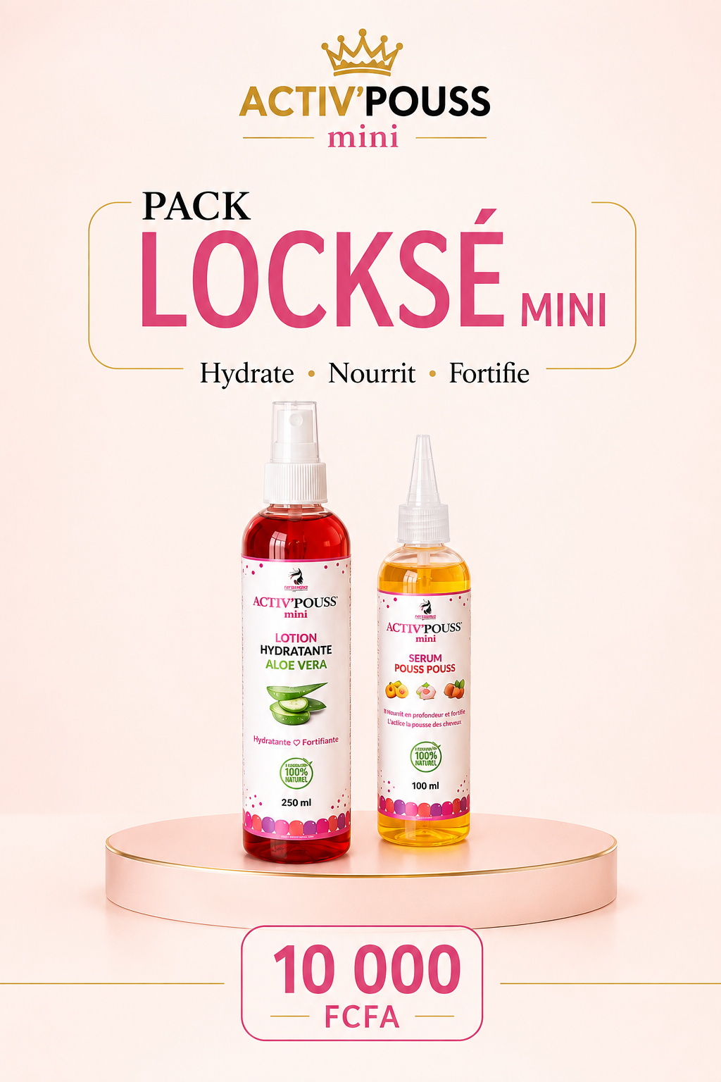 Gamme Pack Locksé Mini Activ’POUSS
